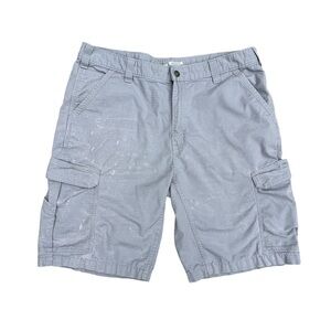 Carhartt Men’s Khaki Cargo Relaxed Fit Shorts, size 38.​​